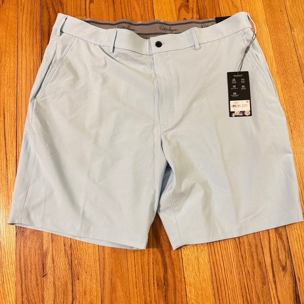 Walter Hagen Light Blue Men's Shorts - Picture 3 of 5